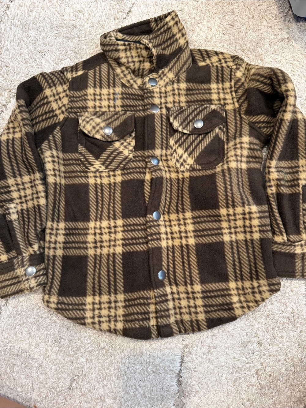 Eddie Bauer Sherpa lined shacket